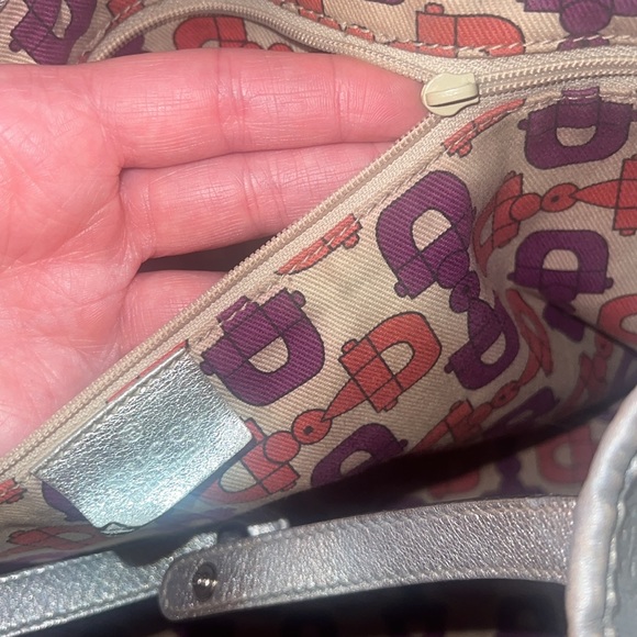 Authentic Gucci Purse Guccissima Leather Metallic Silver - Picture 13 of 13